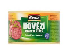 Maso hovězí ve vl.šťávě 400g/240g 