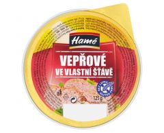 Maso vepřové ve vl.šťávě 125g Al