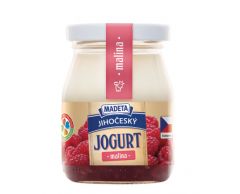 Jihočeský jogurt malina 200g 