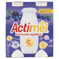 Actimel gran.borůvka /ostružina/vitamin C 4x100g 