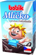 Bobík Mlíčko čokokláda 250ml 