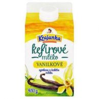 Krajanka kefírové mléko vanilkové 450g