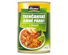 Párky trenčianské jemné s fazolí 415g 