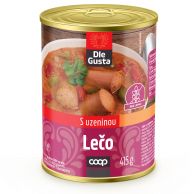 Lečo s uzeninou 415g Dle Gusta