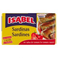 Isabel Sardinas in tomato sauce 125g/90g