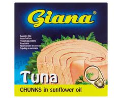 Tuňák kousky v oleji 80g/52g Giana
