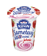 Kunín Sametový jogurt jahoda 150g
