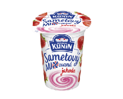 Sametový Mixovaná jahoda jogurt 150g