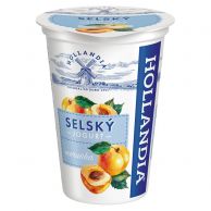 Selský jogurt španělská meruňka 200g Hollandia