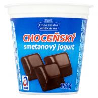 Choceňský smetanový jogurt čokoládový 150g