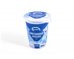 Jogurt smetanový bílý 380g Ranko