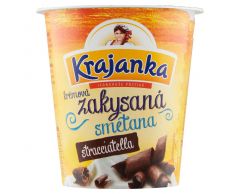 Krajanka zakysaná smetana stracciatella 130g 
