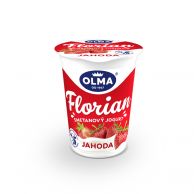 Florian smetanový jogurt Jahoda 150g