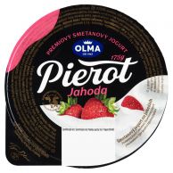 Pierot smet. jogurt na jahodách 175g