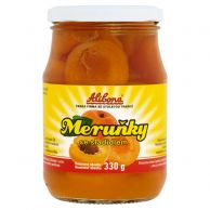 Kompot Meruňky půlené se sladidlem 330g/165g 