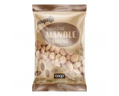 Mandle pražené solené 80g Křupeto