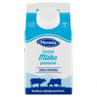 Mléko čerstvé 0,5l 1,5%