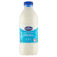 Mléko Olma čerstvé 1,5% 1l 