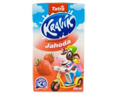 Kravík s příchutí  jahoda 250ml 