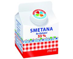 JČ Smetana lahodná 33% 250ml 