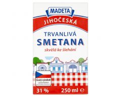 JČ Smetana trvanlivá 31% 250ml