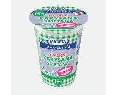 JČ zakysaná smetana bez laktózy 15% 180g 