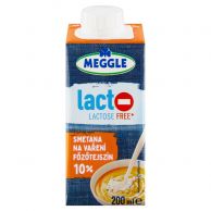 Smetana na vaření bezlaktózová 10% 200ml 