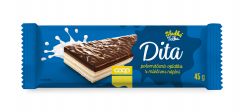 Oplatka DITA s mléčnou náplní  45g Sladká tečka