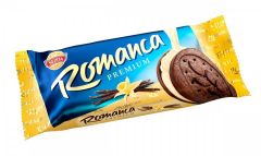 Romanca Premium sušenka kakaová náplň vanilková 38g 
