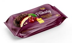 Piškoty s višňovou příchutí v čokoládě 135g Sladká tečka