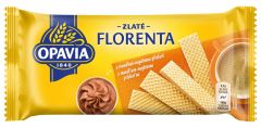 Zlaté Florenta oplatky náplň s mandlovo nugátovou příchutí 112g 