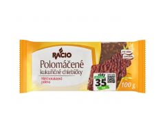 Chlebíčky Polomáčené kukuřičné mléčnokakaová poleva 100g 