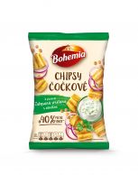 Bohemia Chips čočkové s příchutí zakysaná smetana s cibulkou 65g