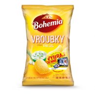 Bohemia Vroubky s příchutí Sýr a jarní cibulka 120g