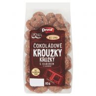 Kroužky čokol.80g BL