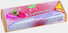 Brick tav. sýr Salámový 100g bloček