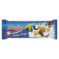 Alaska Coconut Cream kukuřičná trubička náplň s kokosovou př 18g
