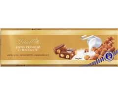 Čokoláda Lindt Gold Milk Hazelnut 300g