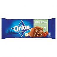 Čokoláda Orion Oříšková mléčná 90g 