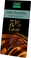 Dark chocolate 70% Cacao 80g Coop Premium