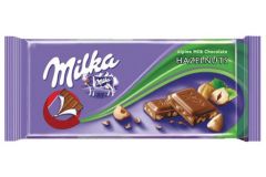 Čokoláda Milka Hazelnuts mléčná 100g 
