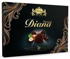 Diana Premium pralinky 70% hořké čokolády 133g 