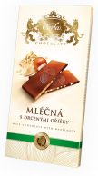 Čokoláda mléčná s drcenými oříšky 80g 