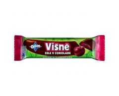 Višně želé v čokoládě Orion 45g