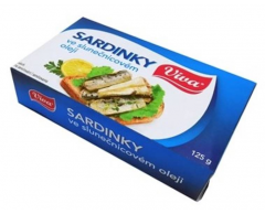 Sardinky v oleji 125g 