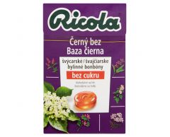 Ricola Černý bez bonbony 40g