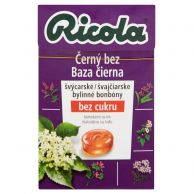 Ricola Černý bez bonbony 40g