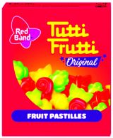 Tutti Frutti Red Band želé s ovocnou příchutí 15g 