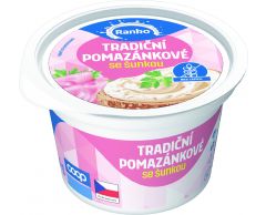Tradiční pomazánkové se šunkou 150g Ranko