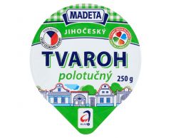 Tvaroh JČ polotučný 250g